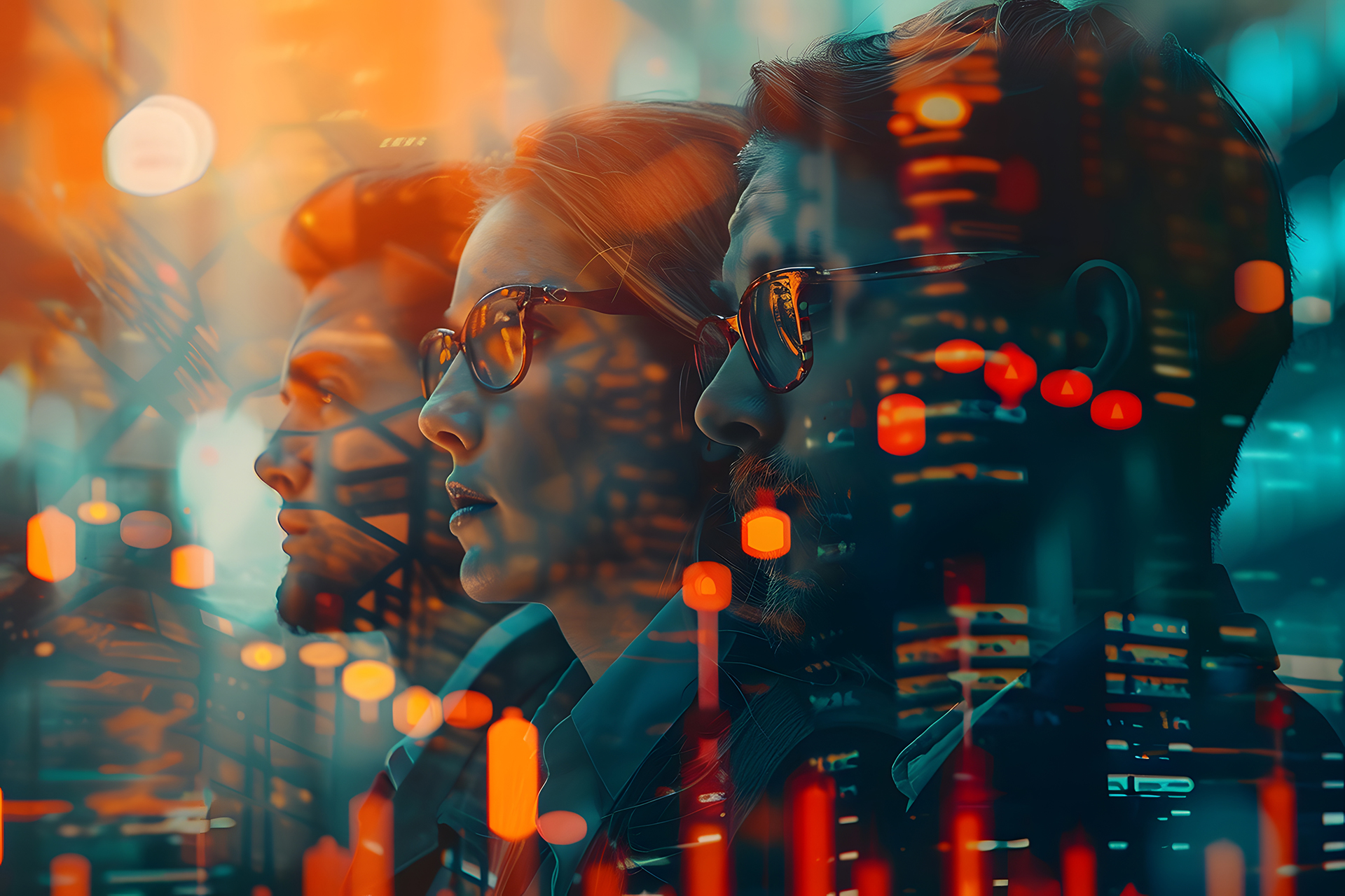 dynamic-urban-portraits-fusion-people-city-life