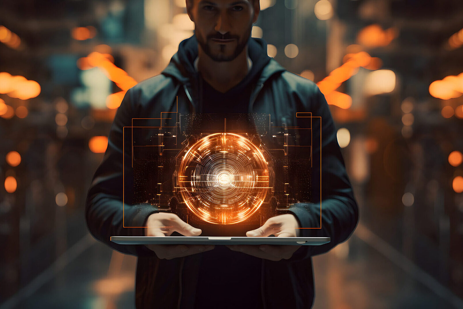 man-holding-laptop-with-icon-showing-lock-more