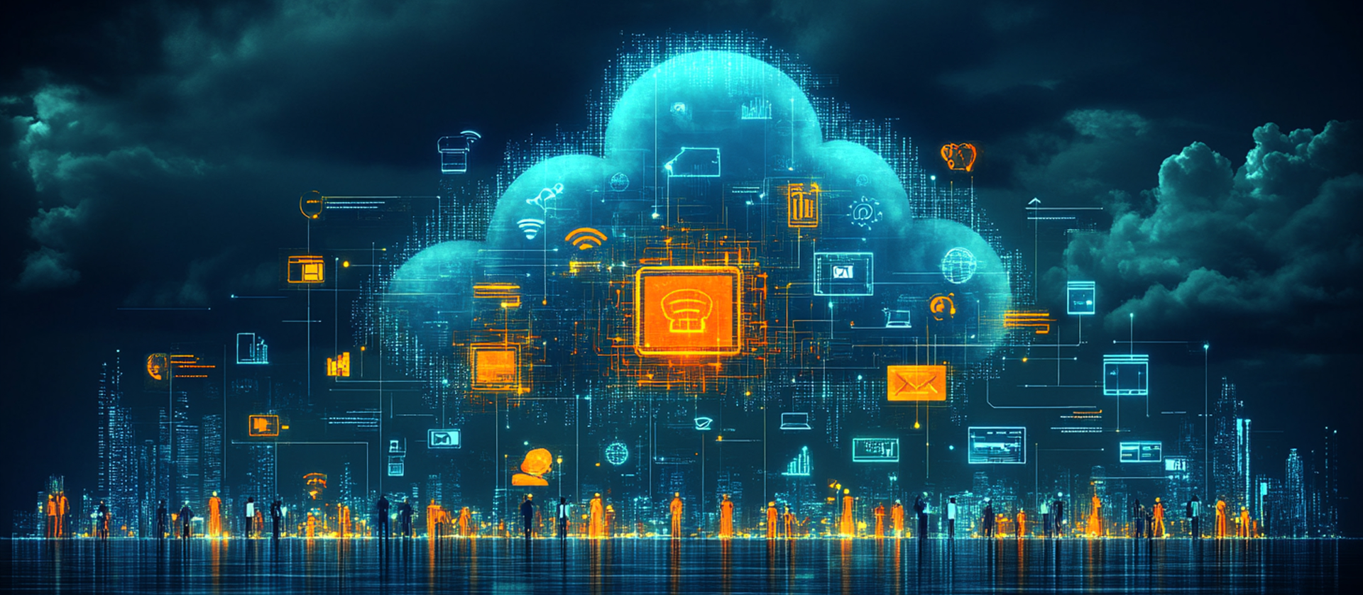 digital-cloud-computing-cityscape-people-data-flow